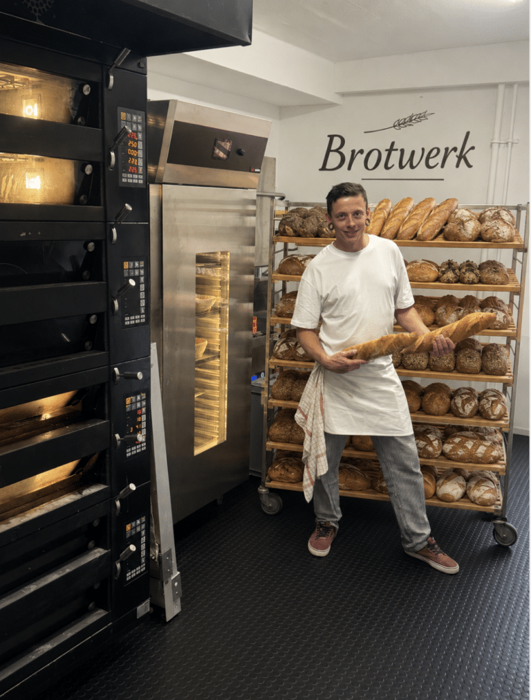 Manuel Jäckle, Bäckermeister im Brotwerk Köln